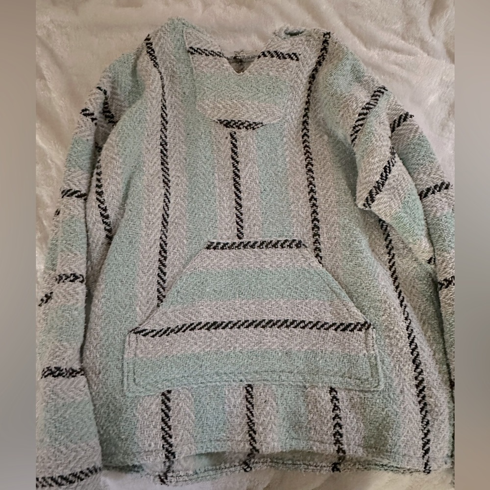 Teal Baja Hoodie